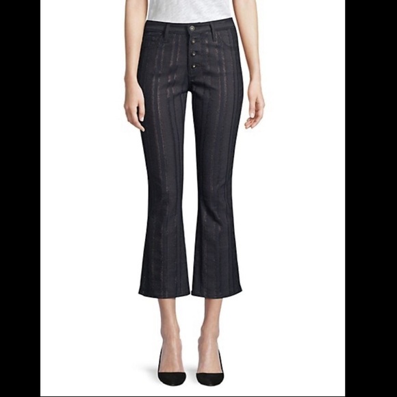 AG The Jodi Crop Jeans Metallic Stripe - Picture 14 of 14